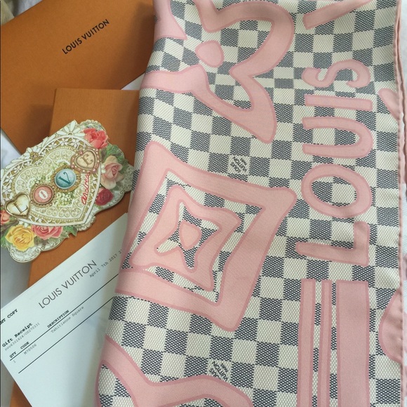 Accessories | Authentic Louis Vuitton Tahitienne Silk Scarf | Poshmark